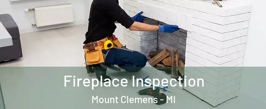 Fireplace Inspection Mount Clemens - MI