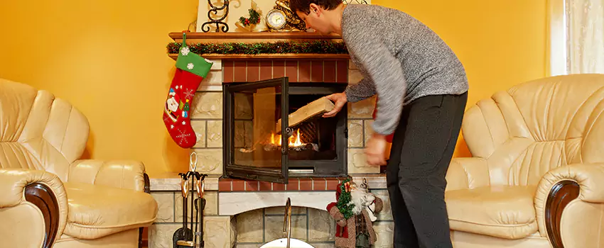 Gas to Wood-Burning Fireplace Conversion Services in Mount Clemens, Michigan