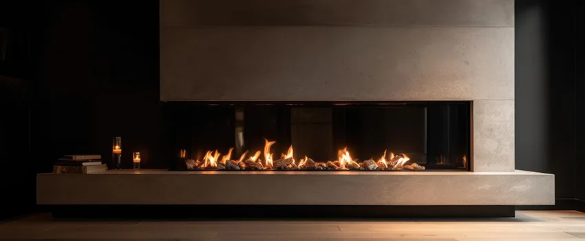 Gas Fireplace Ember Bed Design Services in Mount Clemens, Michigan