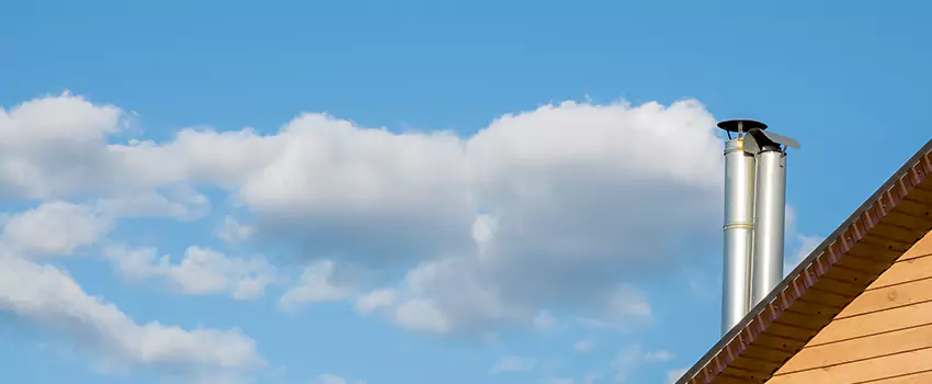 Chimney Metal Flue Installation in Mount Clemens, Michigan