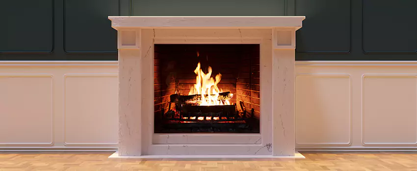 Open Flame Wood-Burning Fireplace Installation Services in Mount Clemens, Michigan