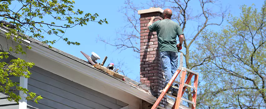 Vinyl and PVC Chimney Flashing Installation in Mount Clemens, MI