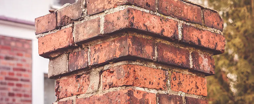 Cracked Chimney Bricks Repair Cost in Mount Clemens, Michigan