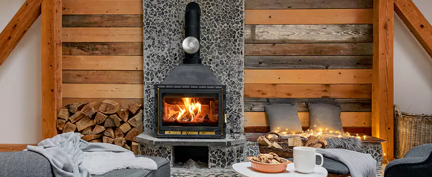 Thelin Hearth Products Direct Vent Gas Stove Fireplace Inspection in Mount Clemens, Michigan